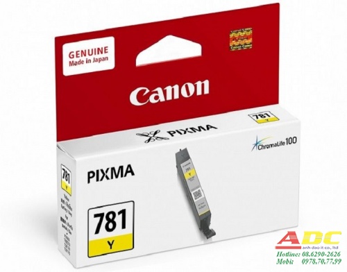 Mực in Canon CLI-781Y Yellow Ink Tank (CLI-781Y)